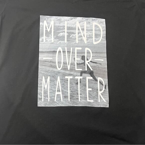 Danskin Now Women’s Short Sleeve Black Graphic V-neck Athletic Workout Tee
Sz L - Picture 6 of 8